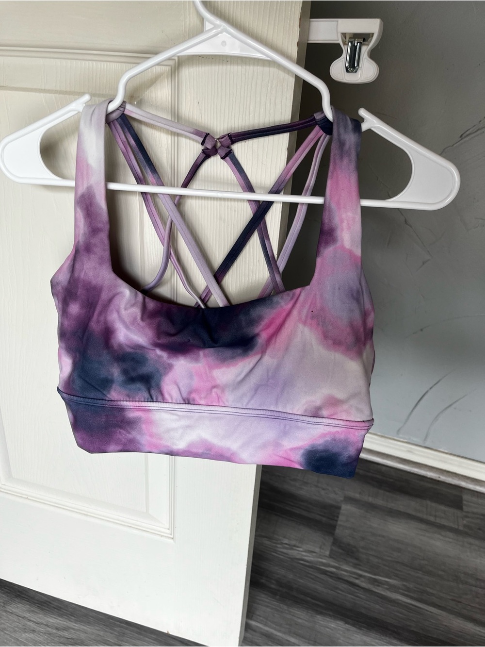 BuffBunny Purple swirl Revolution Sports Bra